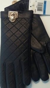 Michael Kors XL Leather gloves black